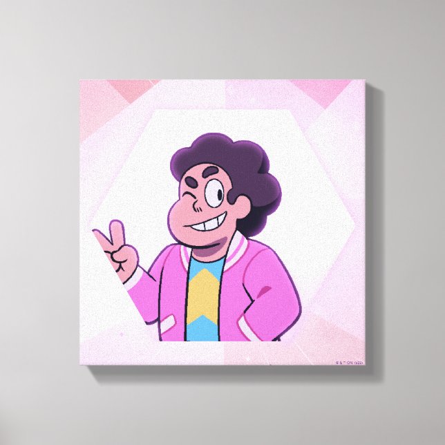 Impressão Em Tela Steven Universe | Retrato de diamante rosa (Frente)