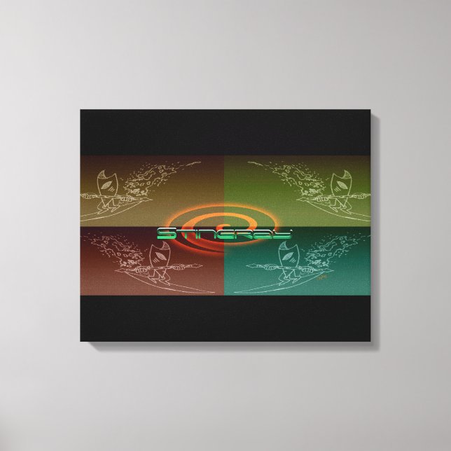 Impressão Em Tela Stingray (Frente)