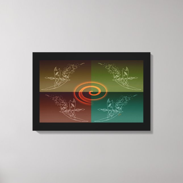 Impressão Em Tela Stingray (Frente)