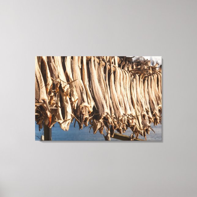 Impressão Em Tela Stockfish Lofoten Islands (Frente)