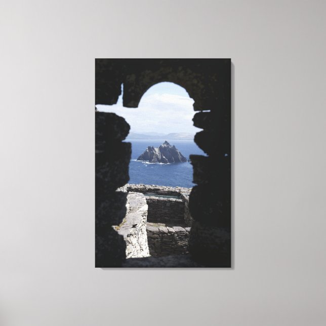 Impressão Em Tela Stone Beehive Monk Huts Clochanson Skellig Michael (Frente)