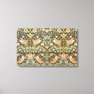 Impressão Em Tela Strawberry Theves por William Morris, Vintage Art