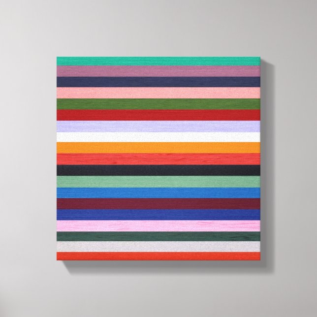 Impressão Em Tela Stripes de Washington (Frente)