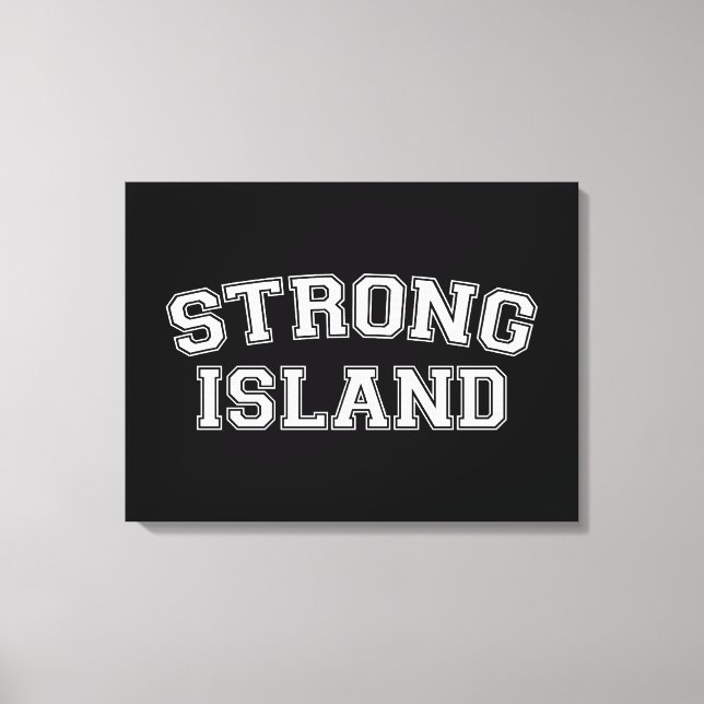 Impressão Em Tela Strong Island, NYC, EUA (Frente)