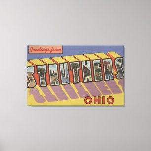 Impressão Em Tela Struthers, Ohio - grandes cenas da letra