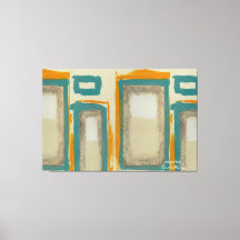 Suave e Ousado Abstrato Vertical Inspirado em Roth