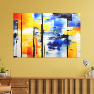 Impressão Em Tela Suavidade do abstrato