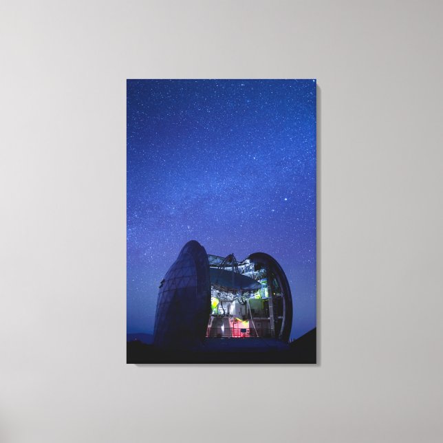 Impressão Em Tela Submilímetro Cal Tech Observatório | Havaí (Frente)