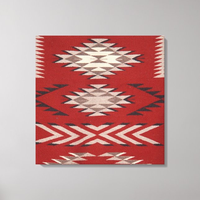 Impressão Em Tela Sudoeste Índio Americano Nativo (Frente)