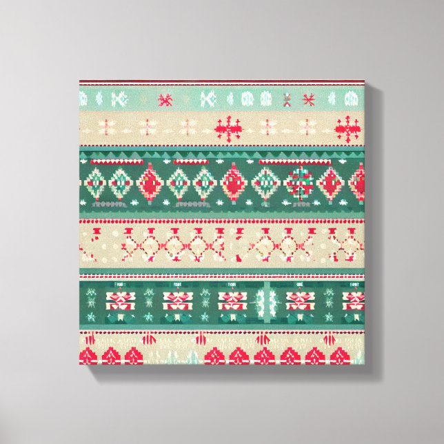 Impressão Em Tela Suéter Feio de Natal 2 (Frente)
