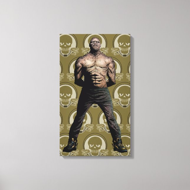 Impressão Em Tela Suicide Squad | Killer Croc Comic Book Art (Frente)