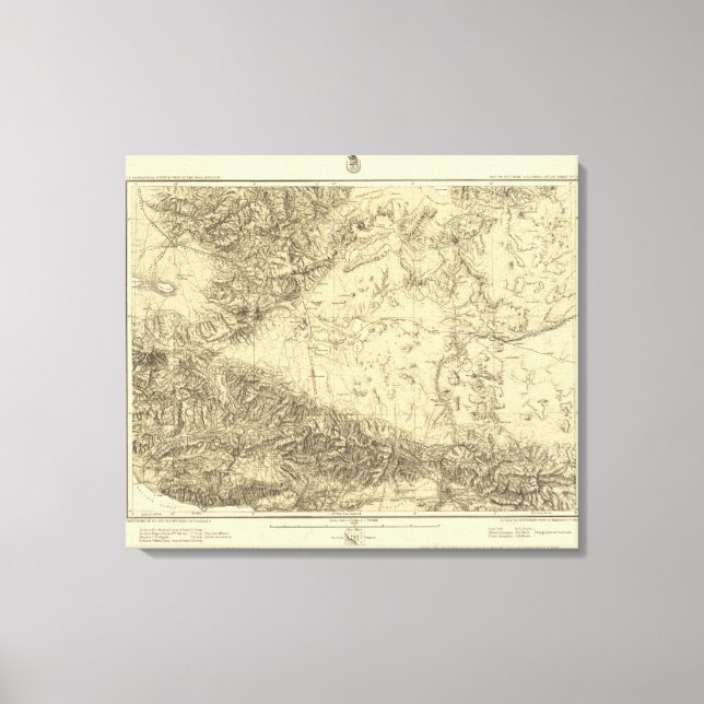 Impressão Em Tela Sul da Califórnia (Frente)