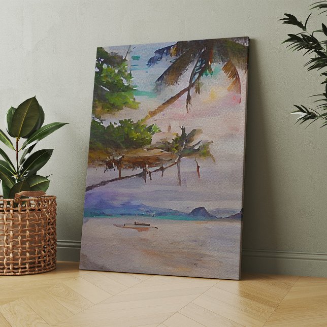 Impressão Em Tela Summer Beach Postcards - 1/3 (Criador carregado)