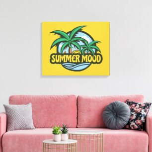 Impressão Em Tela Summer Mood
