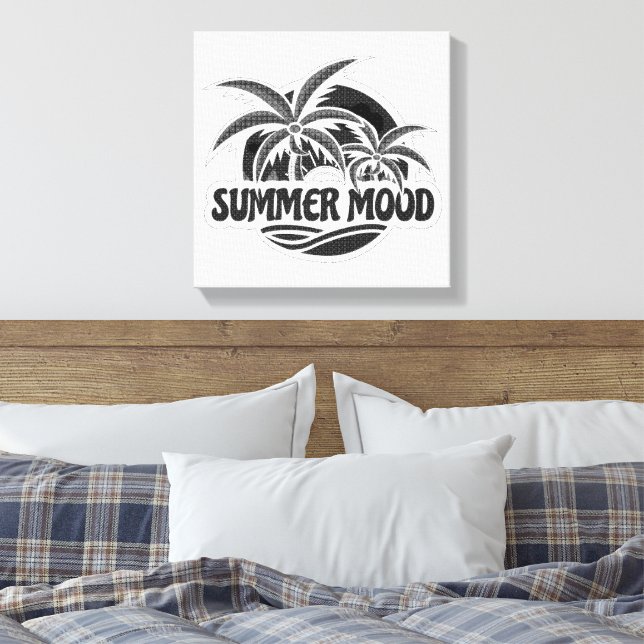 Impressão Em Tela Summer Mood (Insitu(Quarto))