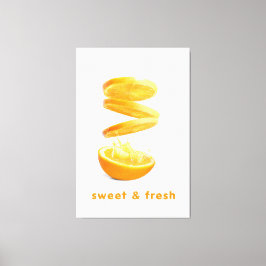 Impressão Em Tela Summer Splash Fruit Wall Art