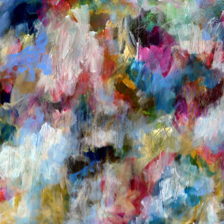 Impressão Em Tela Summer Storm - pintura original Abstrato Quad