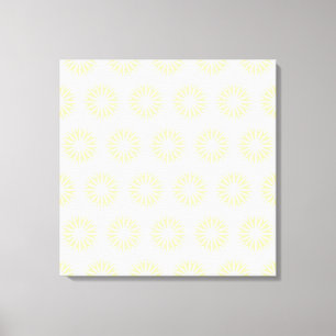 Impressão Em Tela Sunbursts modernos de creme