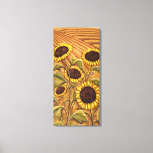 Impressão Em Tela Sunflower Painting Canadense Landscape Art Impress