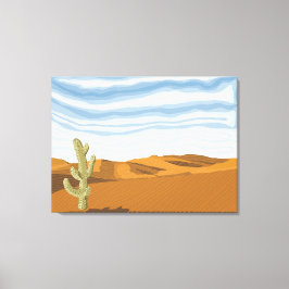 Impressão Em Tela Sunny Desert Day