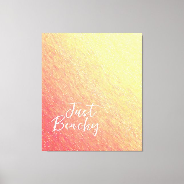 Impressão Em Tela Sunrise Sparkles - Apenas Beachy- (Frente)