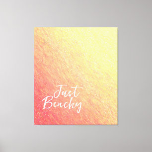 Impressão Em Tela Sunrise Sparkles - Apenas Beachy-