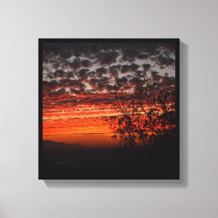 Impressão Em Tela Sunset da Califórnia