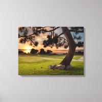 Sunset do Curso de Golfe