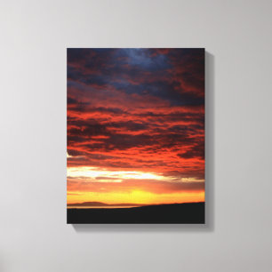 Impressão Em Tela Sunset em Islay, Escócia