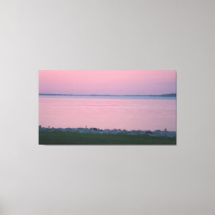 Impressão Em Tela Sunset em Rend Lake Illinois