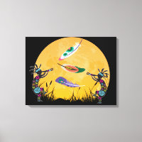 Sunset Moon Kokopelli e Penas