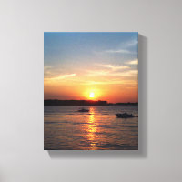 Sunset no Lago Okoboji, Iowa
