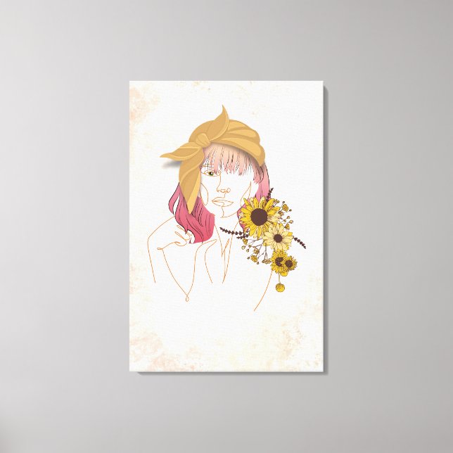 Impressão Em Tela Sunshine, em minha tela do ombro, imprime (Frente)