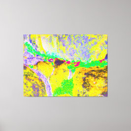 Impressão Em Tela Sunspot Abstraction