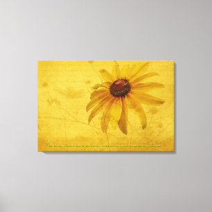 Impressão Em Tela Susan Wildflower de olhos negros e cotação