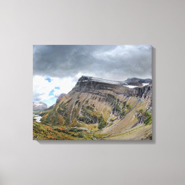 Impressão Em Tela Swiftcurrent Pass - Glacier National Park (Frente)