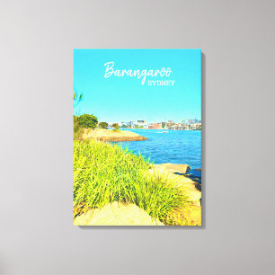 Impressão Em Tela Sydney Barangaroo - viagem cênico