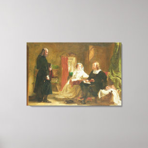 Impressão Em Tela T33679 uma pergunta da fé, 1863