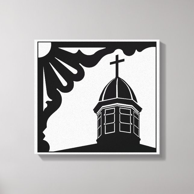 Impressão Em Tela Tabernacle and Gingerbird - A varanda de Martha (Frente)