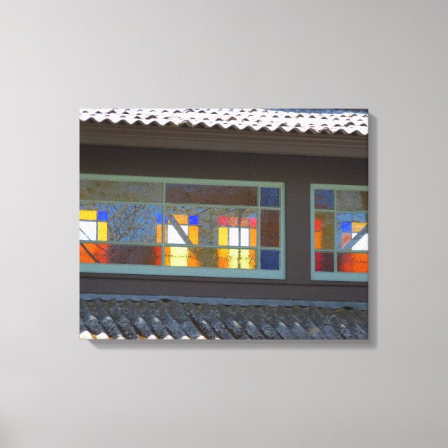 Impressão Em Tela Tabernacle Stainha Glass - Vinha de Martha (Frente)