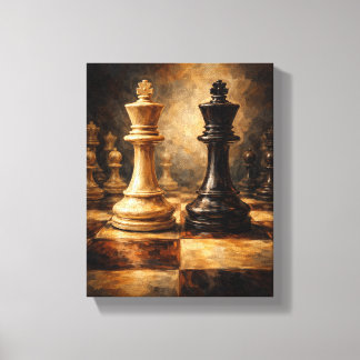 Impressão Em Tela Tableau Déco (Face De Roi) Art Déco