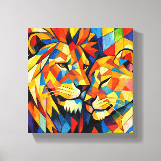 Impressão Em Tela Tableau Déco ( Pure Love) Art Moderne 