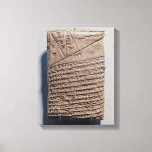 Impressão Em Tela Tablet com 14 linhas de um texto matemático