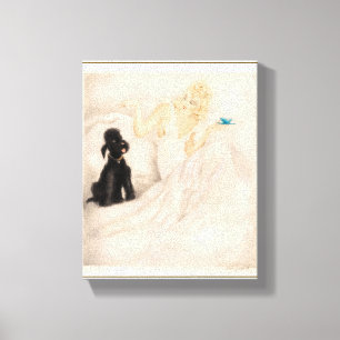 Impressão Em Tela Taça da Manhã de Louis Icart