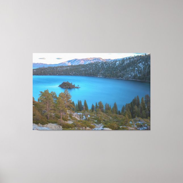 Impressão Em Tela Tahoe Emerald Bay (Frente)