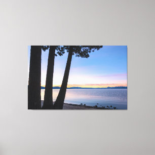 Impressão Em Tela Tahoe Sunrise