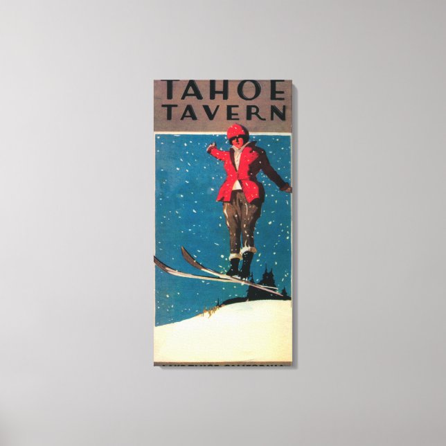 Impressão Em Tela Tahoe Tavern Promo Poster (Frente)