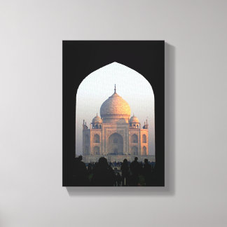 Impressão Em Tela Taj Mahal Light da Dawn India Architecture Foto