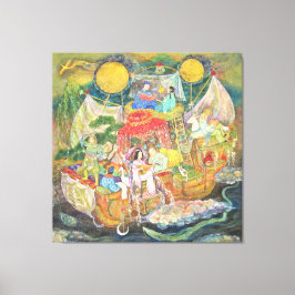 Impressão Em Tela Takarabune: The Treasure Ship of Good Fortune 