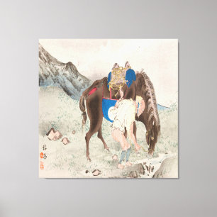 Impressão Em Tela Takeuchi Seiho : Seihō jū em Fuji, Pl.06 (1894)